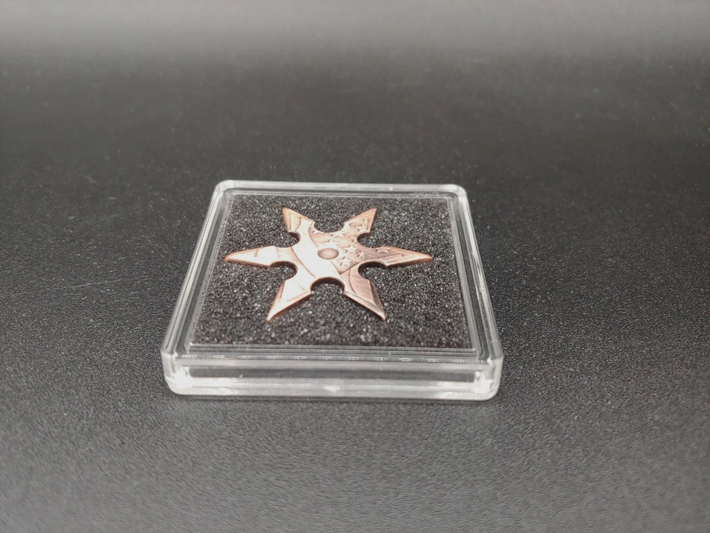 320Coins 5 Gram Copper Throwing Star .999 Fine Copper
