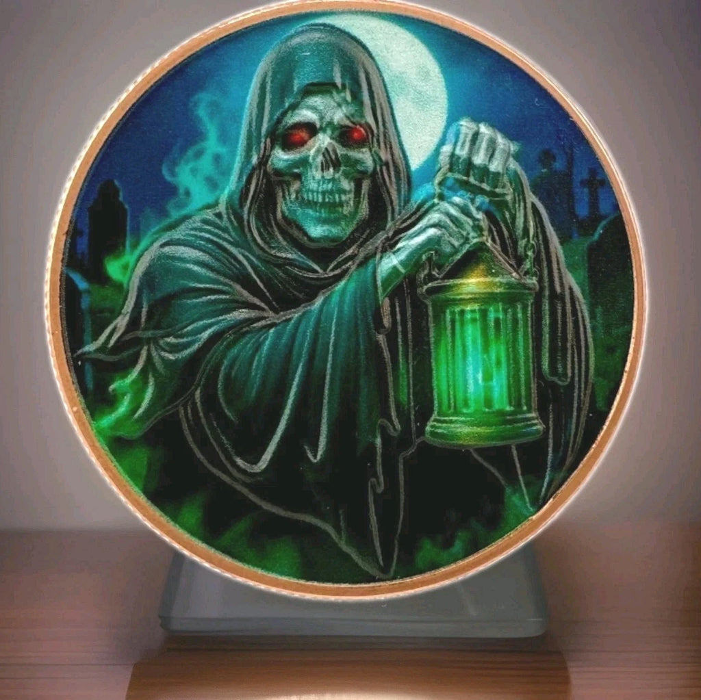 2026 Rogue Island Mint Don't Fear the Reaper Colorized Proof 1 oz .999 Copper