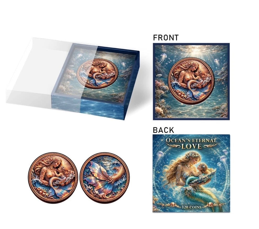 2026 Oceans Eternal Love Mermaid 1oz Copper