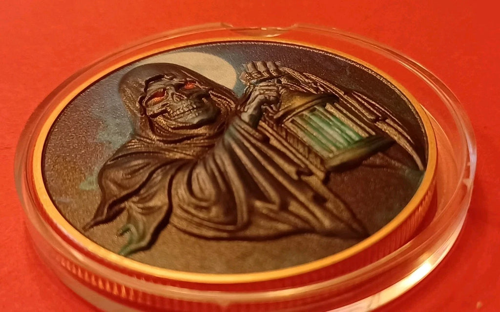 2026 Rogue Island Mint Don't Fear the Reaper Colorized Proof 1 oz .999 Copper