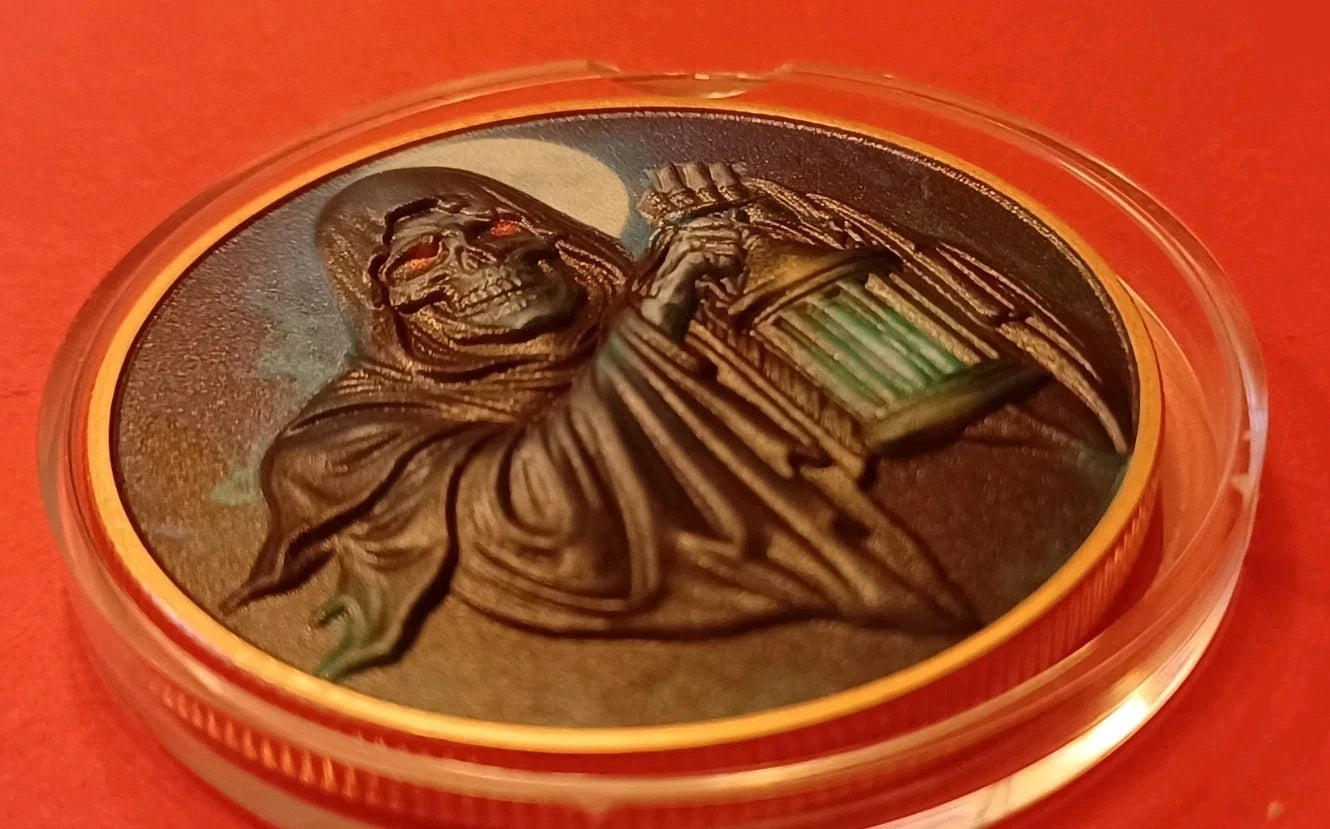 2026 Rogue Island Mint Don't Fear the Reaper Colorized Proof 1 oz .999 Copper