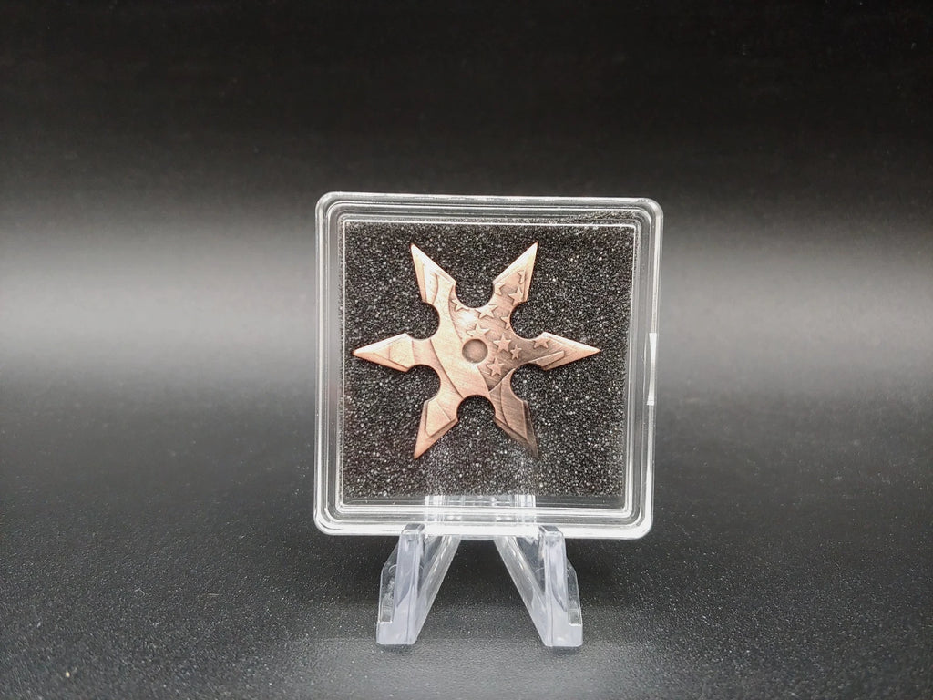 320Coins 5 Gram Copper Throwing Star .999 Fine Copper