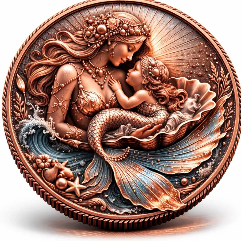 2026 Oceans Eternal Love Mermaid 1oz Copper