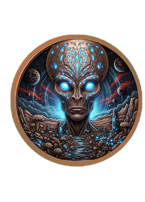 2026 Liberia Starborn Watcher 5 oz Copper Coin